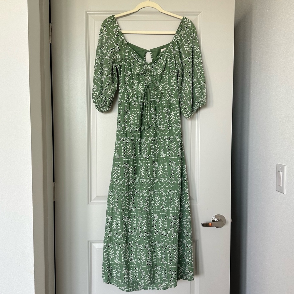 Green Joie Maxi Dress